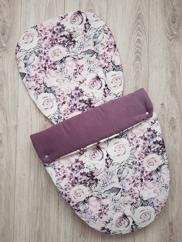 Snuggle Bag Set - Purple Floral