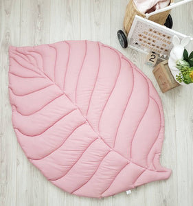 Baby Leaf Playmat - Pink