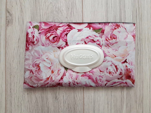 Wipe Pouch - Pink Floral