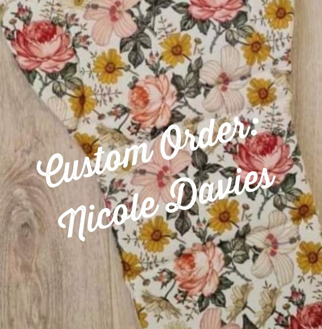 Custpm Order: Nicole Davies